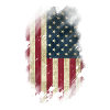 U.S. Flag distressed look