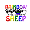 Rainbow Sheep - Gay Pride