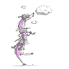 Pure wool cloud