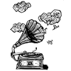 Gramophone - Black