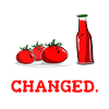 Tomat Ketchup Funny Tomayra Grafisk Design