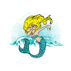 Dabbing Mermaid / Mermaid