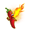Chili spits fire