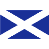 Scottish flag one colour