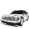 W201 190E silhouette