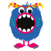 Letters Monster O