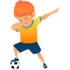 Soccer Boy Dab Dance