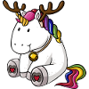 Weihnachts Einhorn