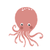 Pink Octopus