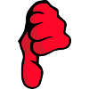Thumbs down