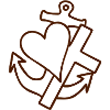 COEUR CROIX ANCRE aperçu