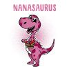 Nanasaurus / Grandma / Grandchild / Gift