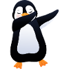 Penguin Dab Dance - Cool Gift