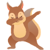 Squirrel Dab Dance - Cool Gift