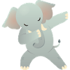 Elephant Dab Dance - Cool Gift
