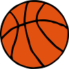 Basketball handgezeichnet Geschenk
