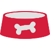 Dog bowl for dogs