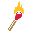 Match flame