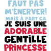une adorable gentille princesse
