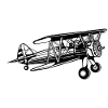 Airplane / Airplane 01_black white