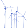 wind turbines