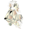 geometric lion