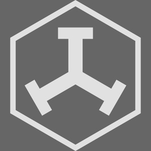 TTT Logo Hexagon White