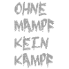 ohne Mampf kein Kampf