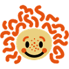 Child with freckles