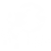 Halloween - witch cemetery - white