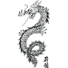 Chinese dragon motif 12