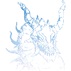 Epic Blue Dragon motif