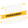 Präsident Beruf Geschenk