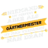 Gärtnermeister Beruf Geschenk