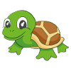 Süsse Schildkröte