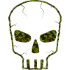 Camo Skull green