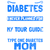Shirt til diabetikere - Diabetisk mor