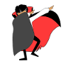 Dabbing Vampire