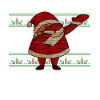 Dabbing Santa Ugly Shirt