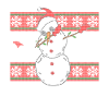 Dabbing Snowman Ugly Shirt