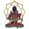BUDDHA / Zeichen, Figur, Lotusblüte