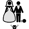 Wedding iron ball