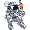 Ice Cream Astronaut