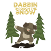 DABBING dog / gift