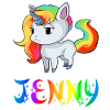 Jenny unicorn
