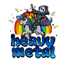 Heavy Metal musik Unicorn Pony Rainbow Pink Fan