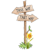 sign signpost signpost sign