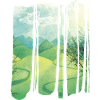 Green mountains