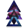 Threefold universe
