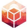 Sunset in the cube